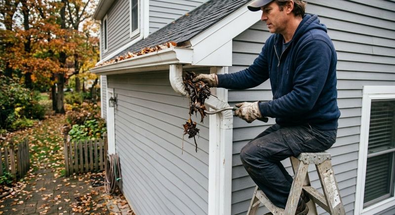 Downspout Cleaning in Rochester, NY