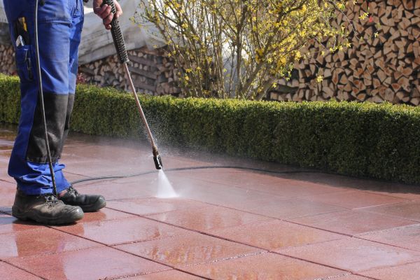 Driveway Pavers Cleaning